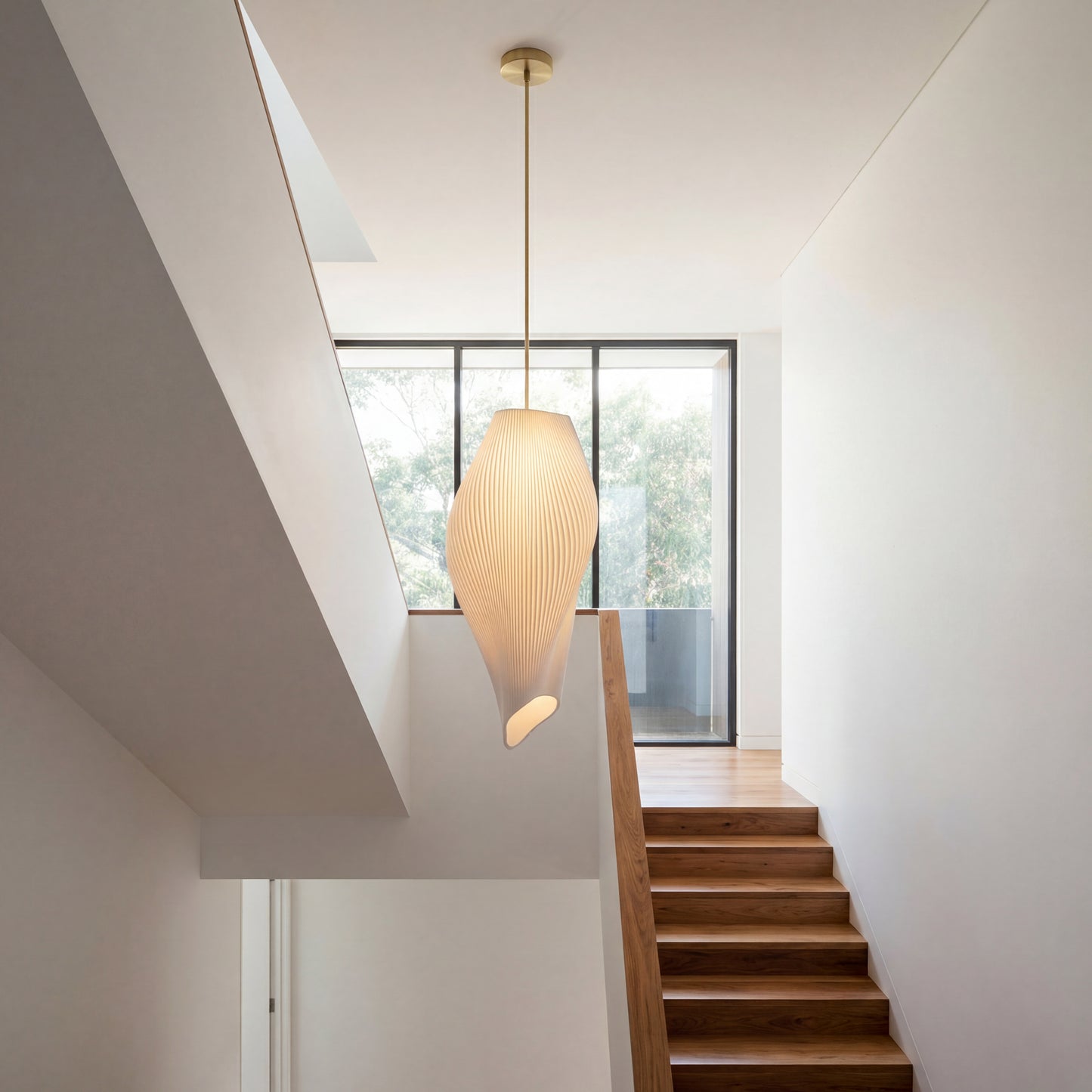 Luxury 100cm Wave Pendant Light – Sculptural Statement Designer Ceiling Lighting