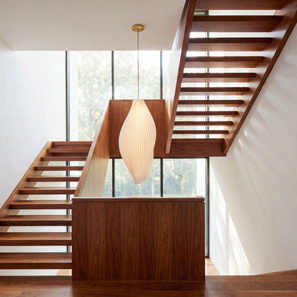 100cm Long Wave Pendant Light V2