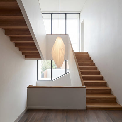 100cm Long Wave Pendant Light V2