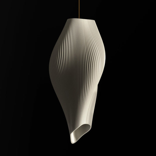 100cm Long Wave Pendant Light