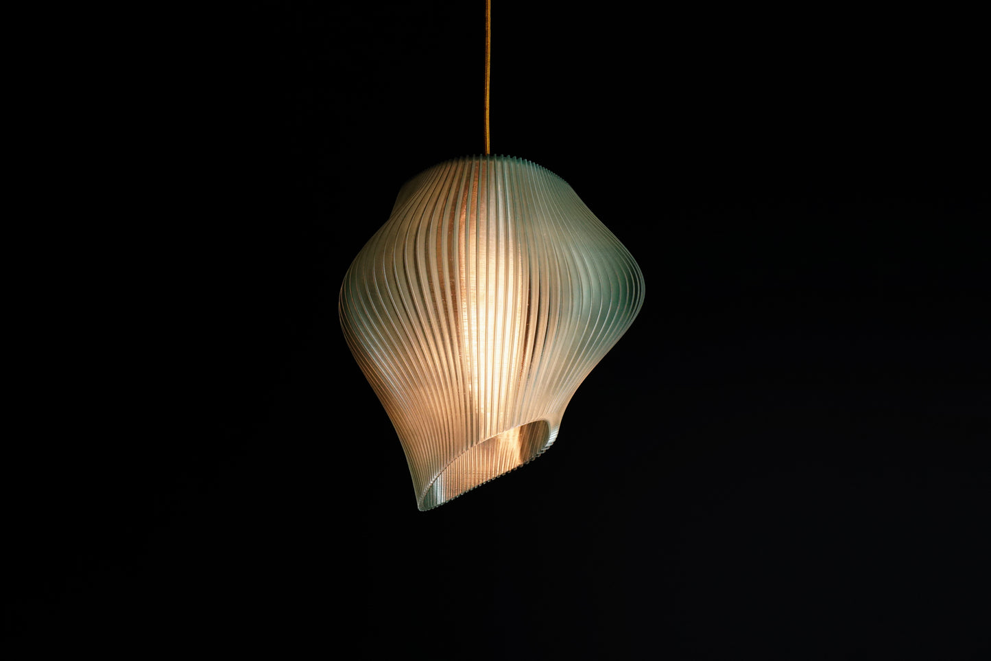Sea Green Wave Pendant Light