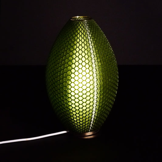 Forest Green Long Hive Desk Lamp