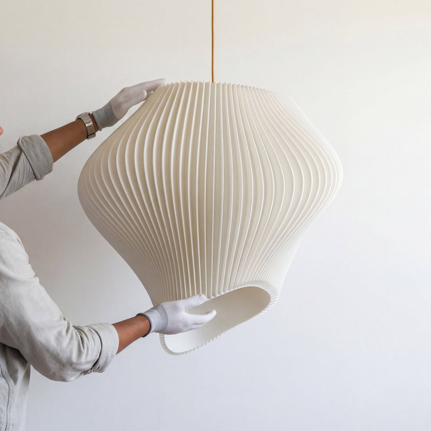 70cm Large Wave Pendant Light