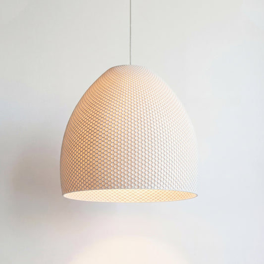 Luxury White Hive Dome Pendant Light