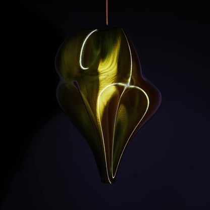 Forest Green Flo Pendant Light