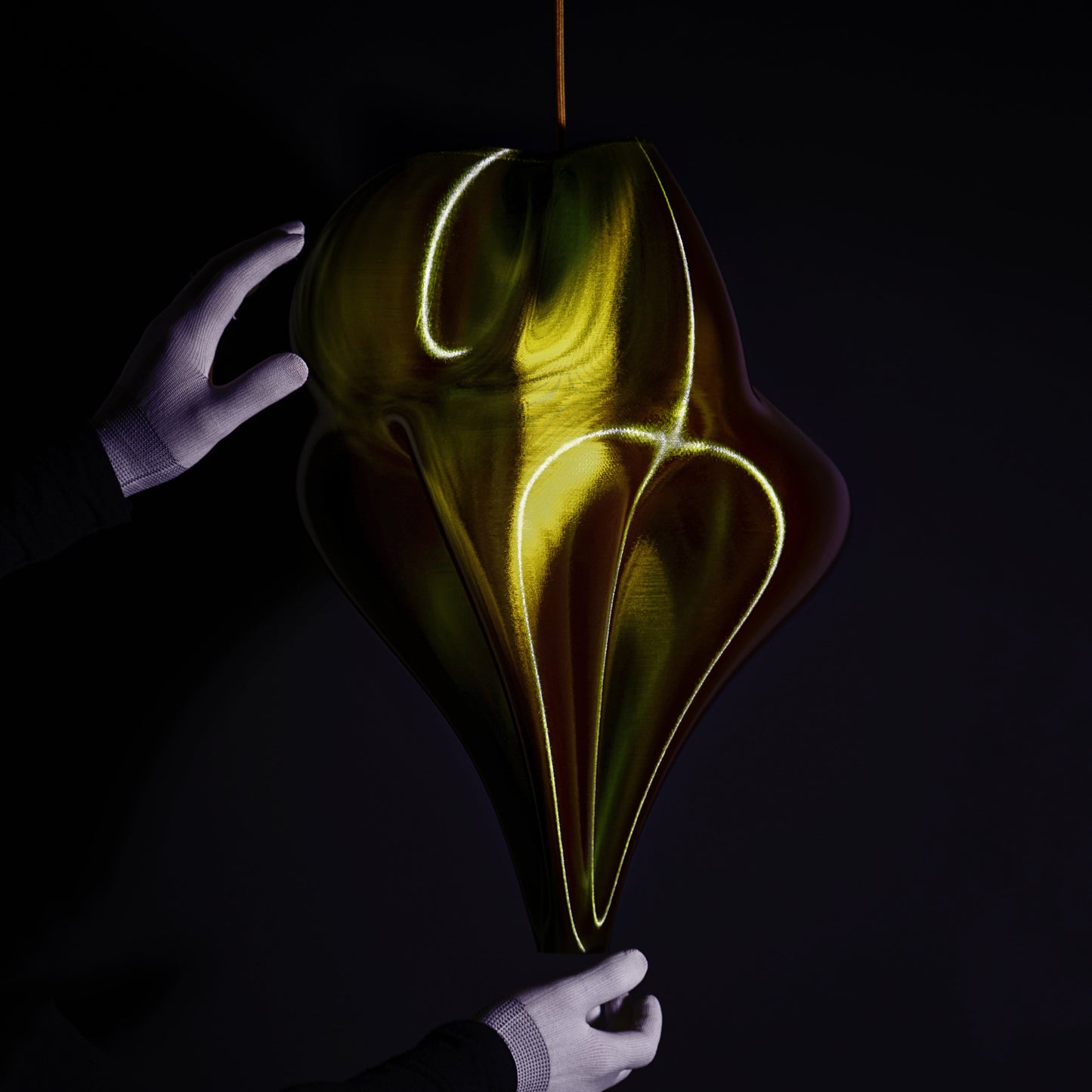 Forest Green Flo Pendant Light