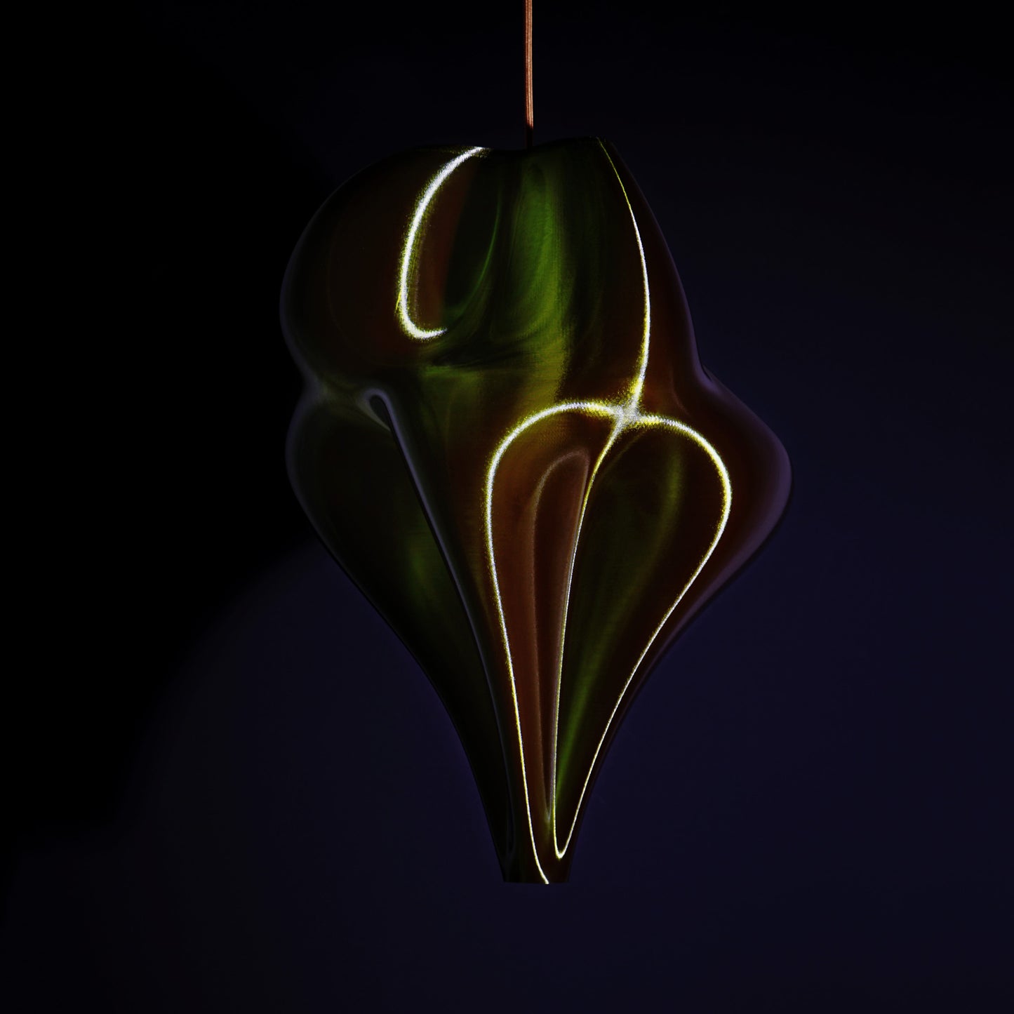 Forest Green Flo Pendant Light