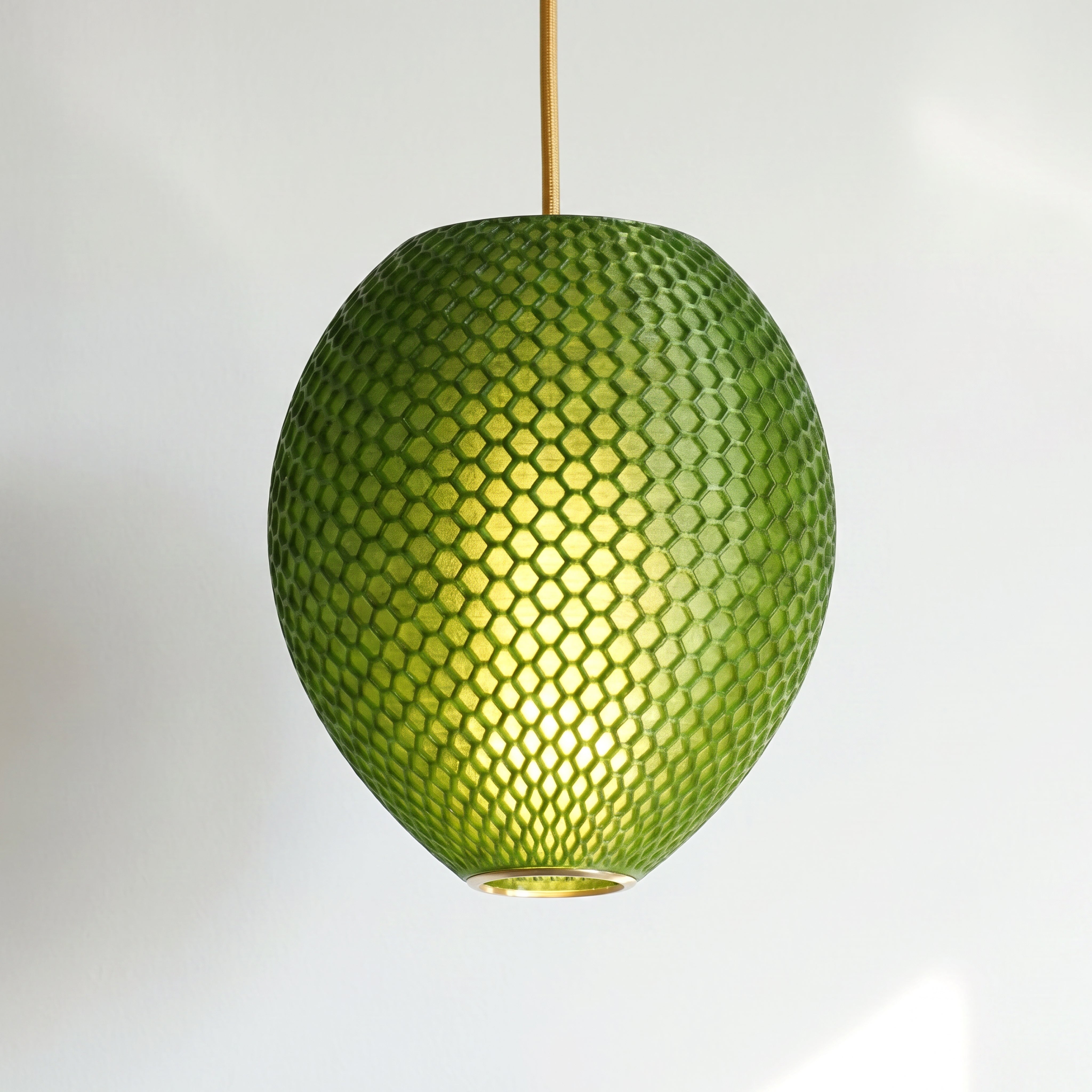 Small Cappucino Brown Hive Pendant Light – Ayus Design