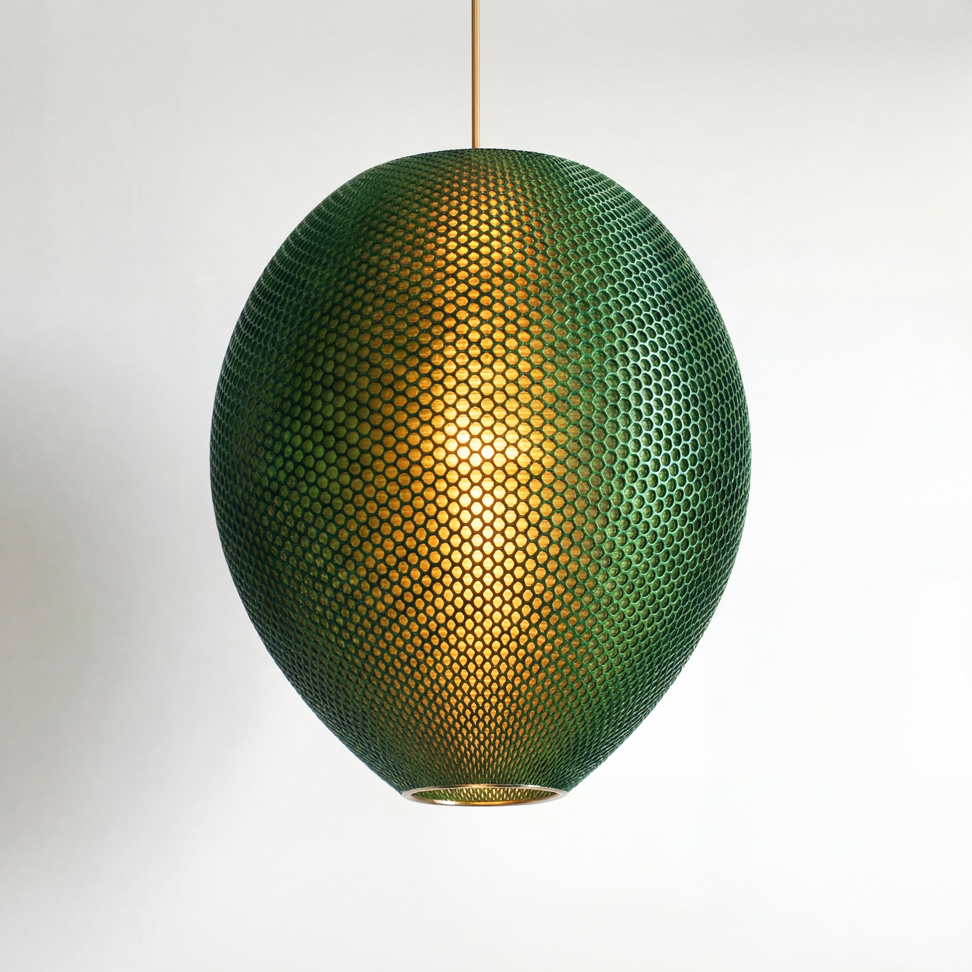 Emerald Green Hive Pendant Light – Ayus Design