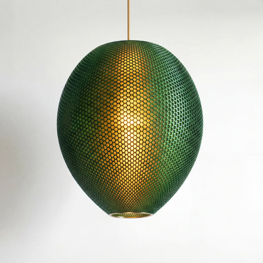 Luxury Green Hive Pendant Light