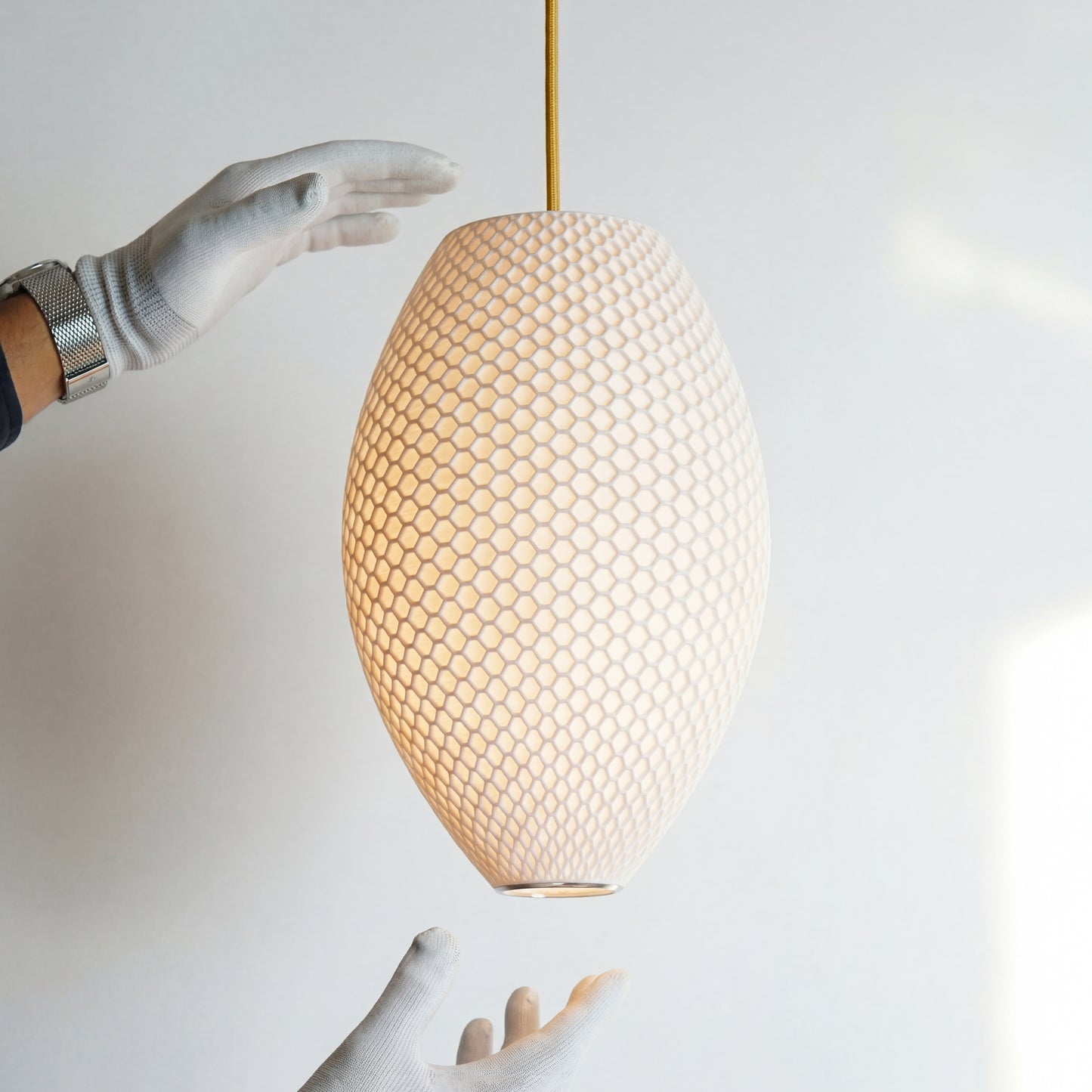 Long Hive Pendant Light