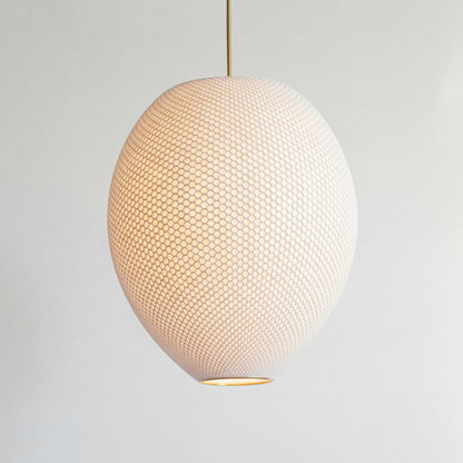White Hive Pendant Light