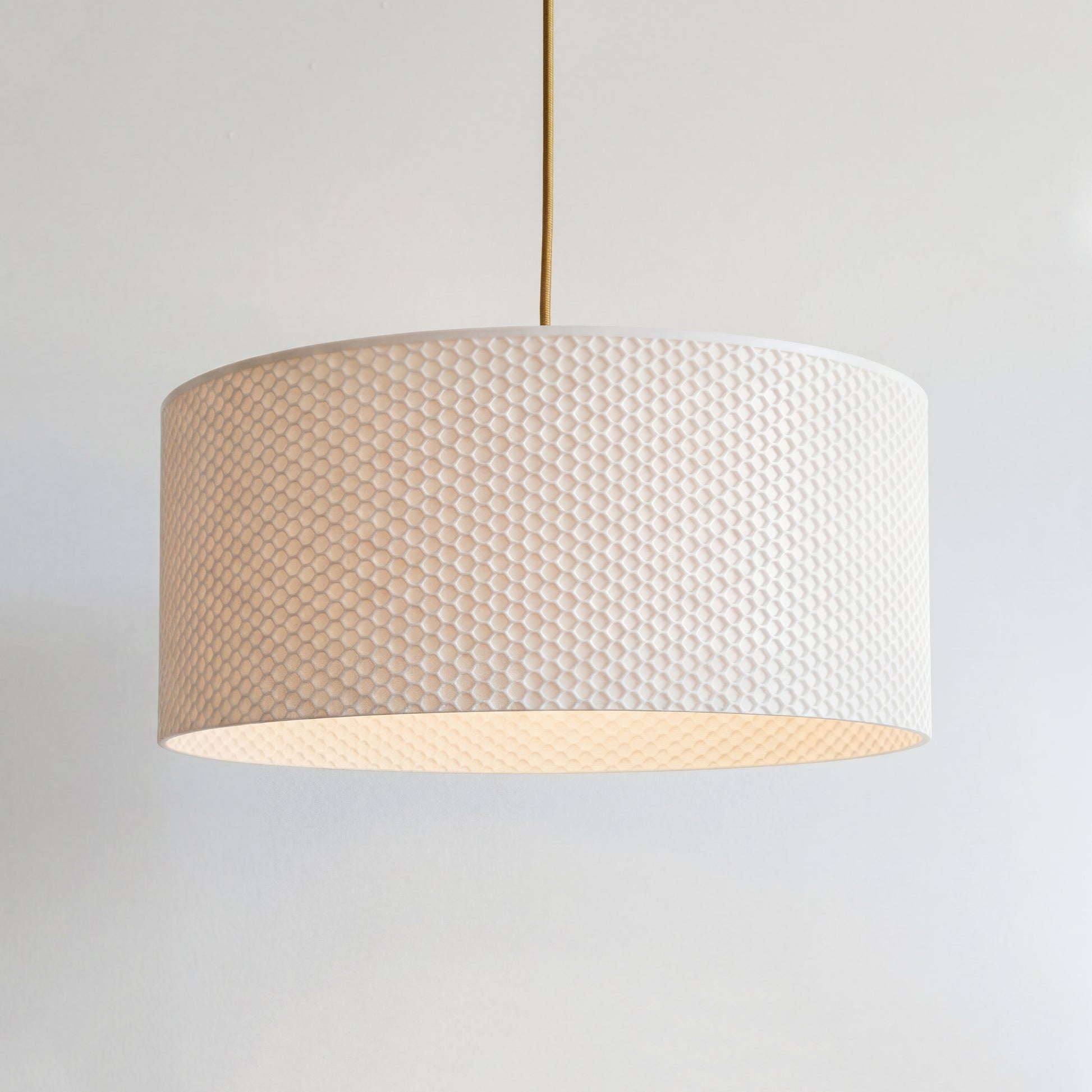 Luxury Hive Drum Pendant Light
