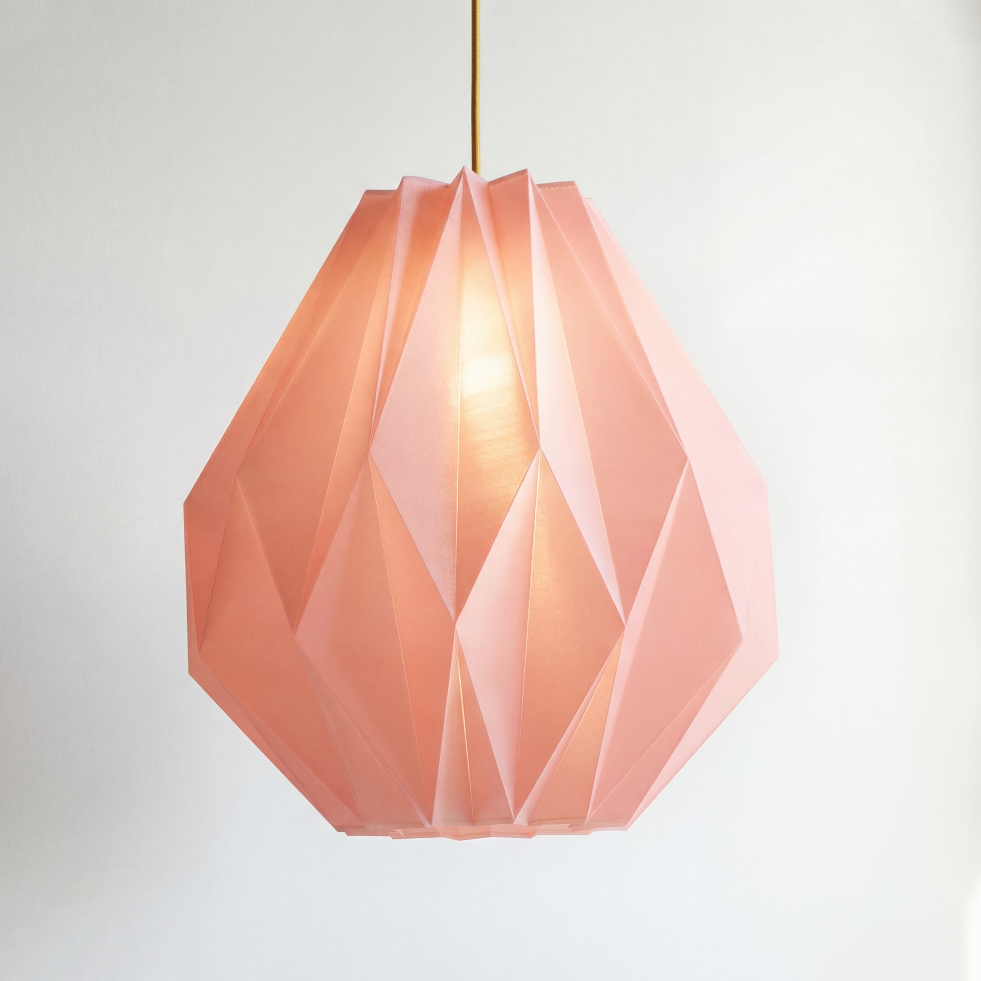 Luxury Jade Pink Pendant Light