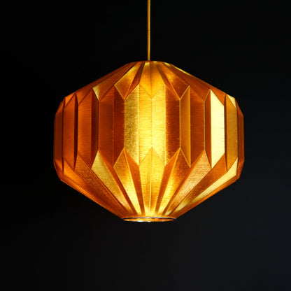 Jewel Sun Gold Origami Pendant Light