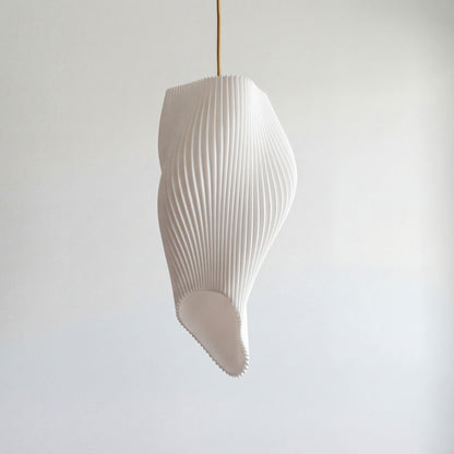 Luxury White Wave Pendant Light