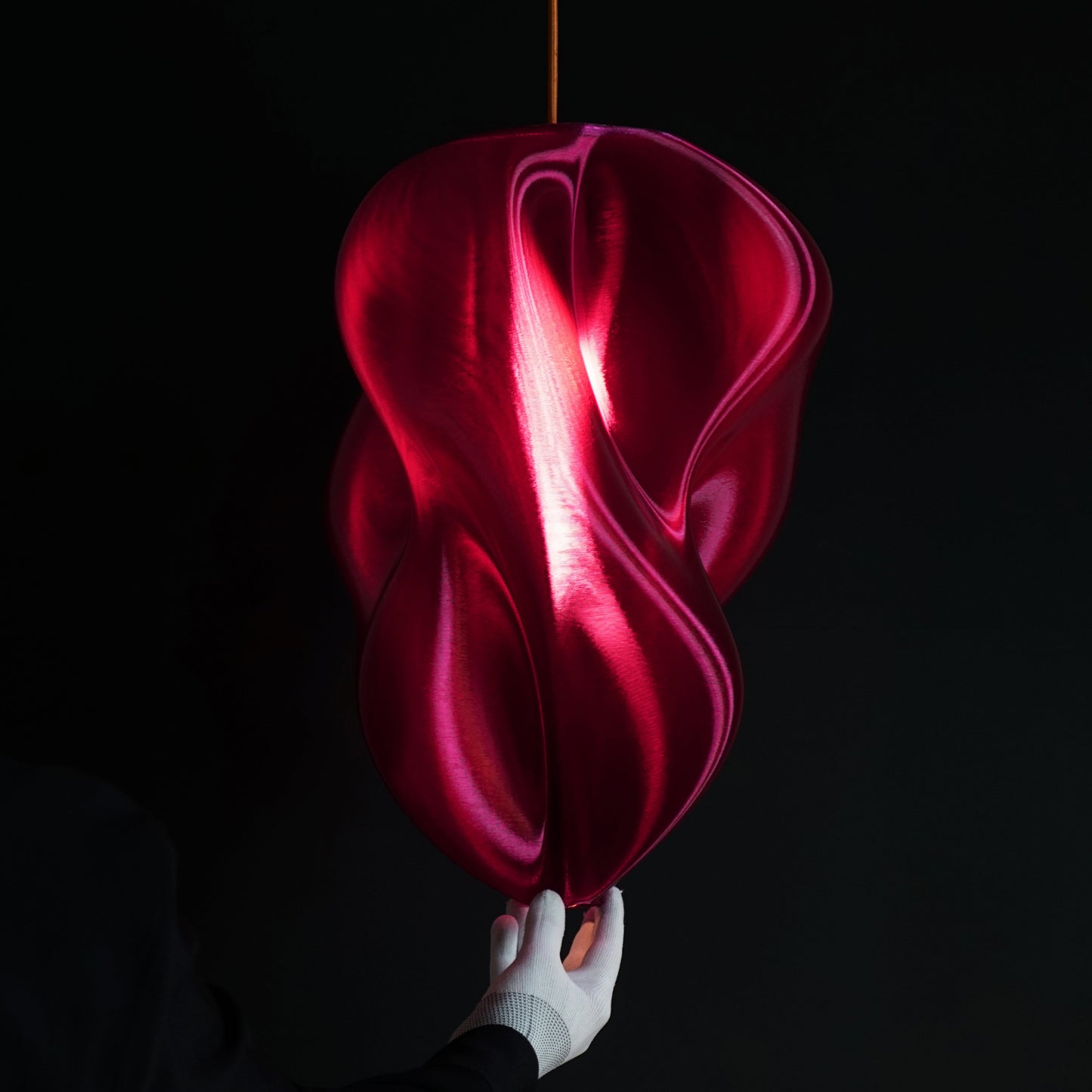 Mulberry Wine Aura Pendant Light