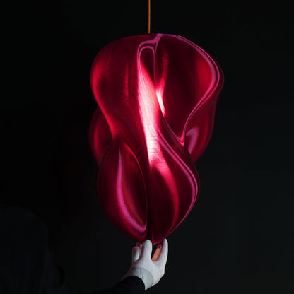 Mulberry Wine Aura Pendant Light