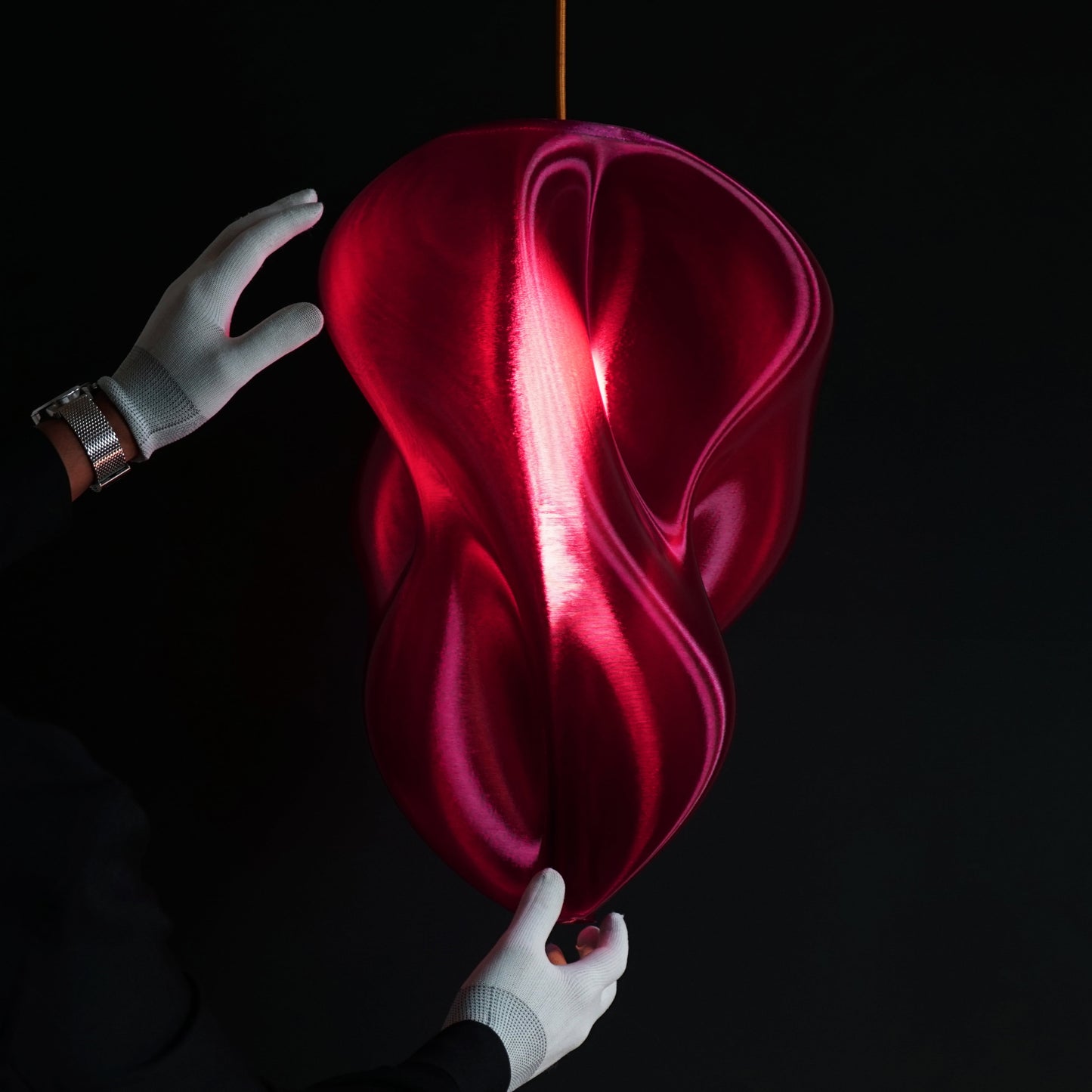 Mulberry Wine Aura Pendant Light