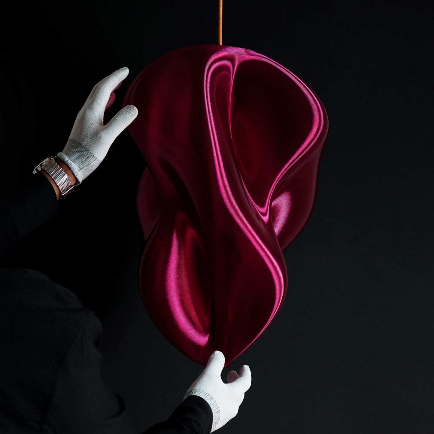 Mulberry Wine Aura Pendant Light