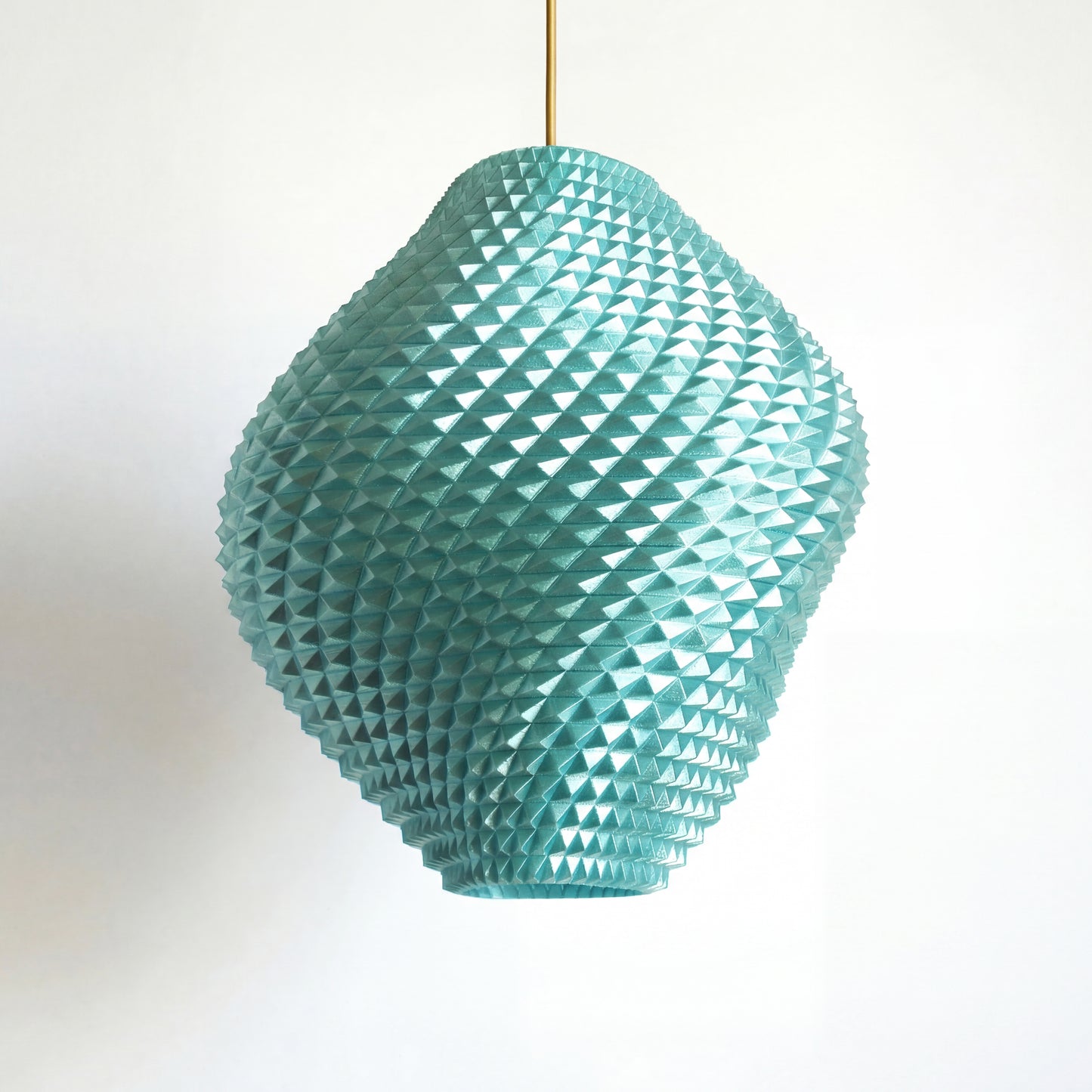 Ocean Blue Gemstone Pendant Light