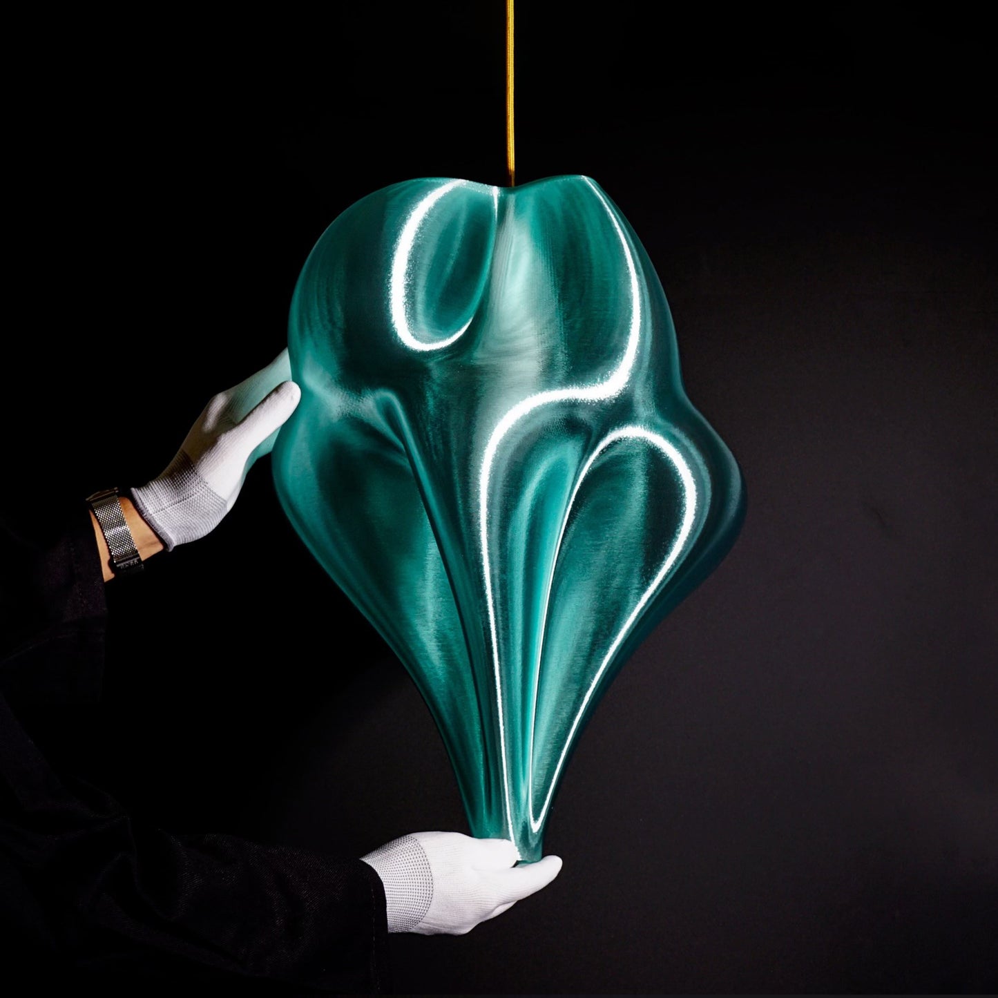 Sea Green Flo Pendant Light