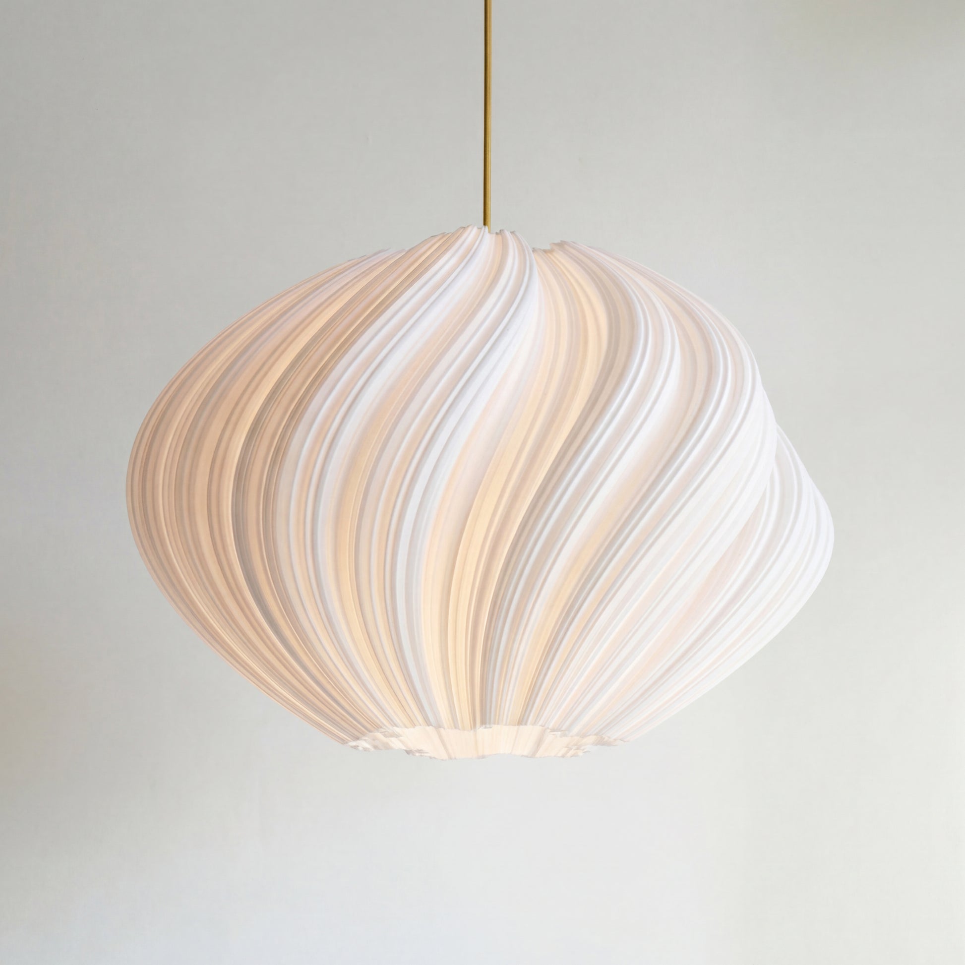 Luxury White Seashell Pendant Light