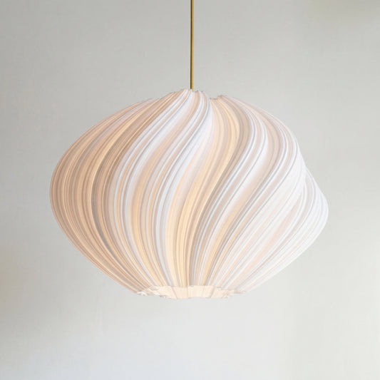 Luxury White Seashell Pendant Light