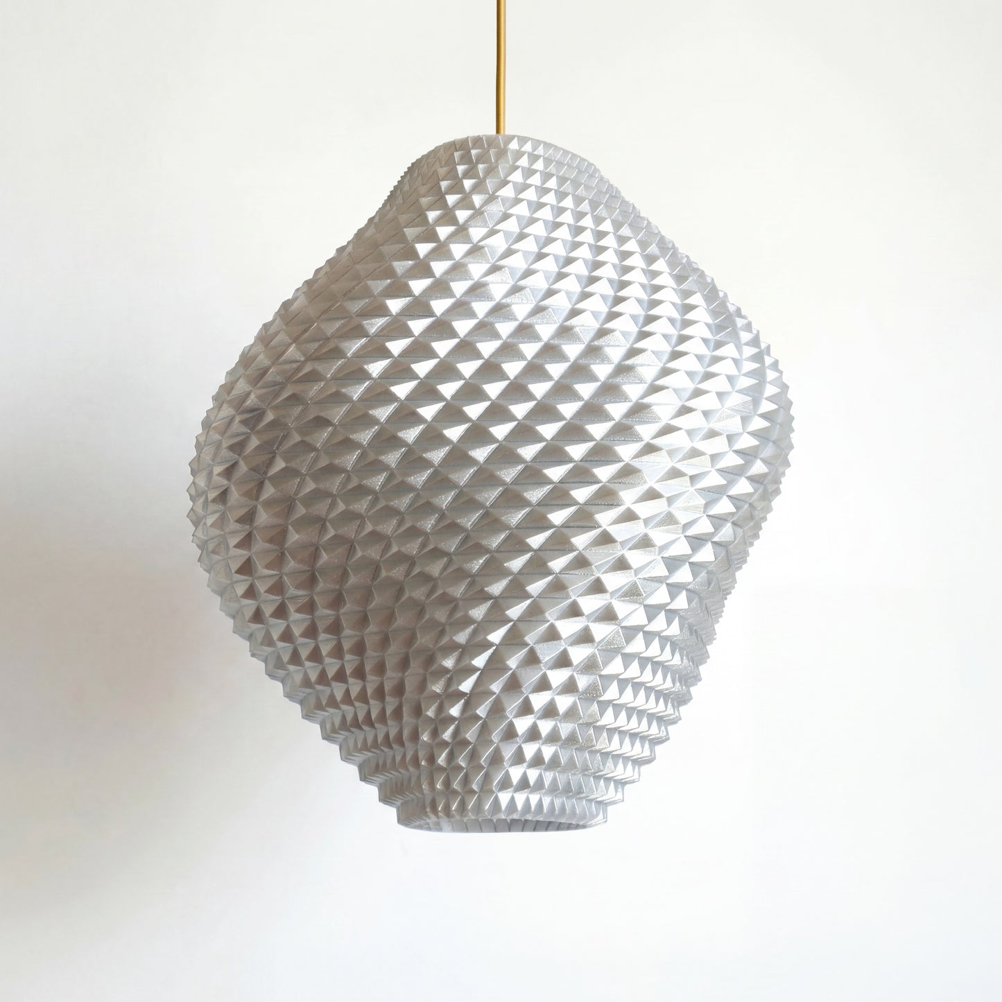 Pearl Silver Gemstone Pendant Light