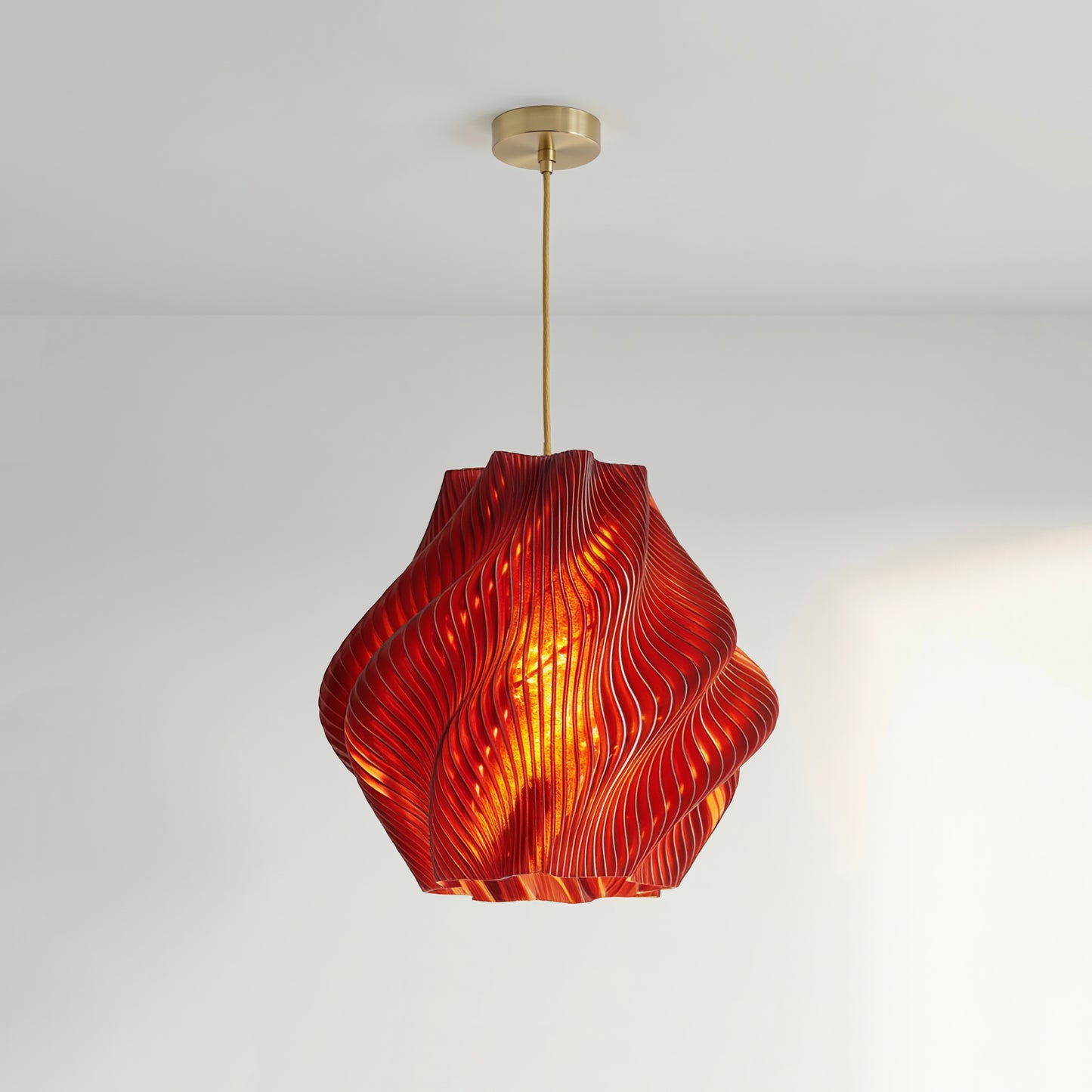 Luxury Red Pendant Light