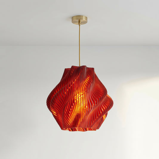 Luxury Red Pendant Light