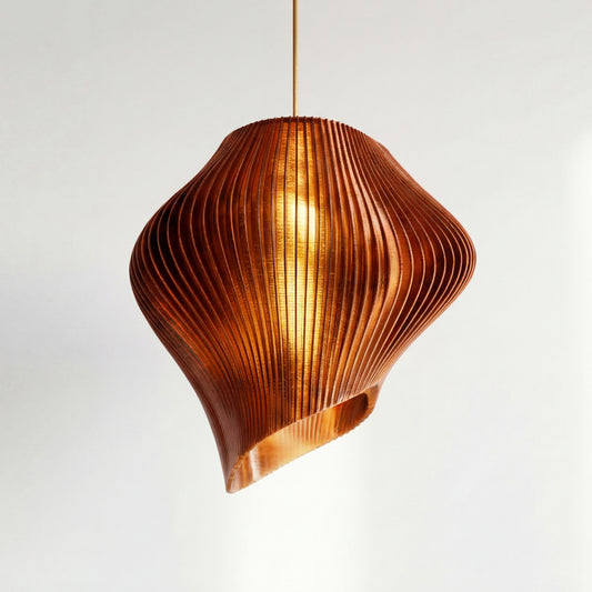 Luxury Amber Pendant Light