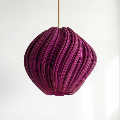 Violet Purple Seashell Pendant Light