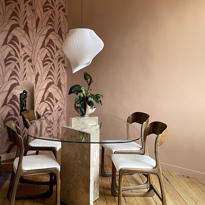 White Wave Pendant Light
