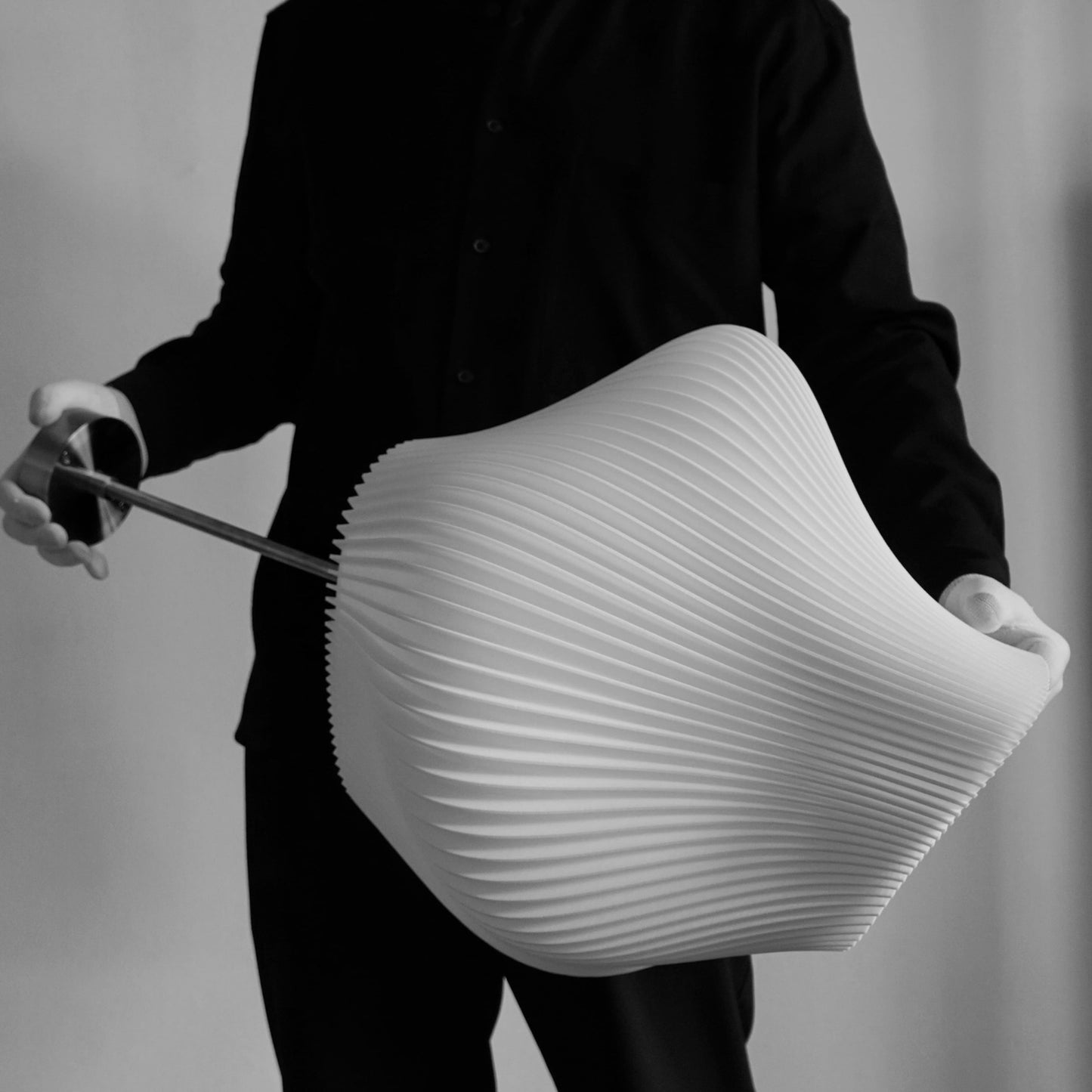 White Wave Pendant Light