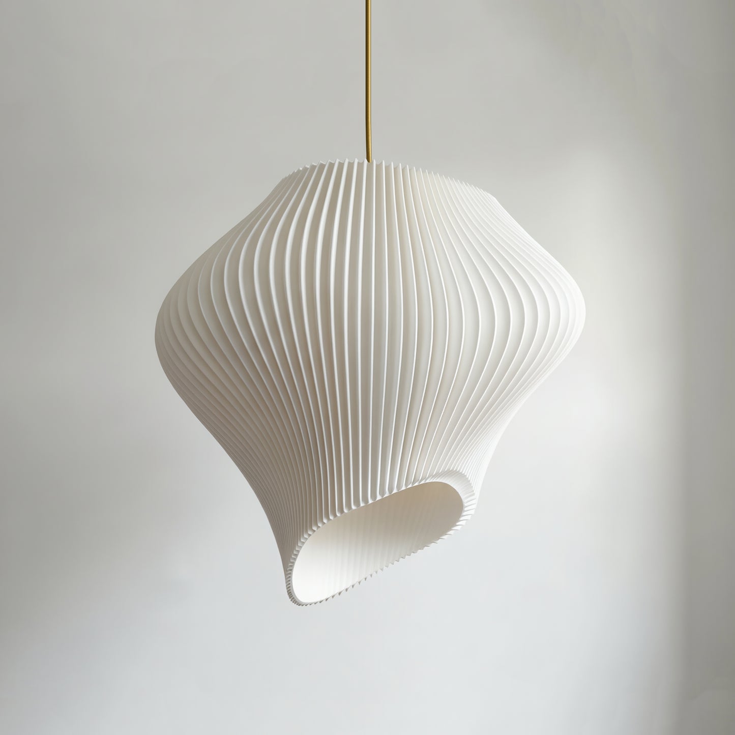 Luxury White Wave Pendant Light – Modern Designer Ceiling Lighting